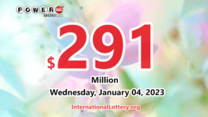 两位乐透玩家获得了第二奖；头奖累计金额达到2.91亿美元。